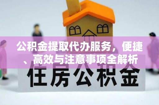 哈尔滨公积金提取代办服务，便捷、高效与注意事项全解析